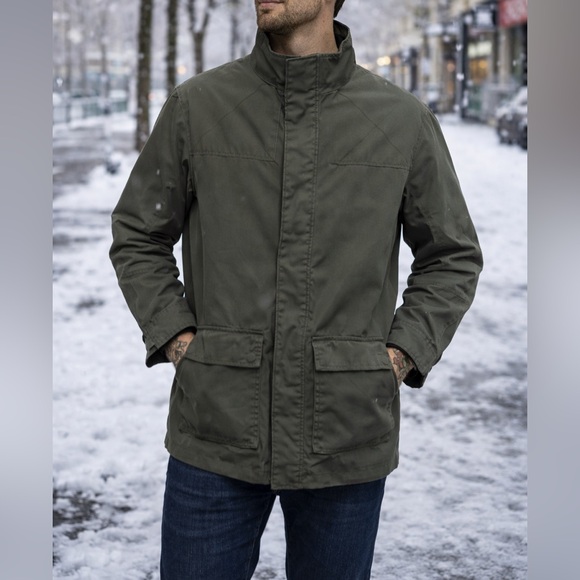 Cutter & Buck Other - Men’s Cutter & Buck Hunter Green Full-Zip Coat | Lined Utility Jacket | Size L